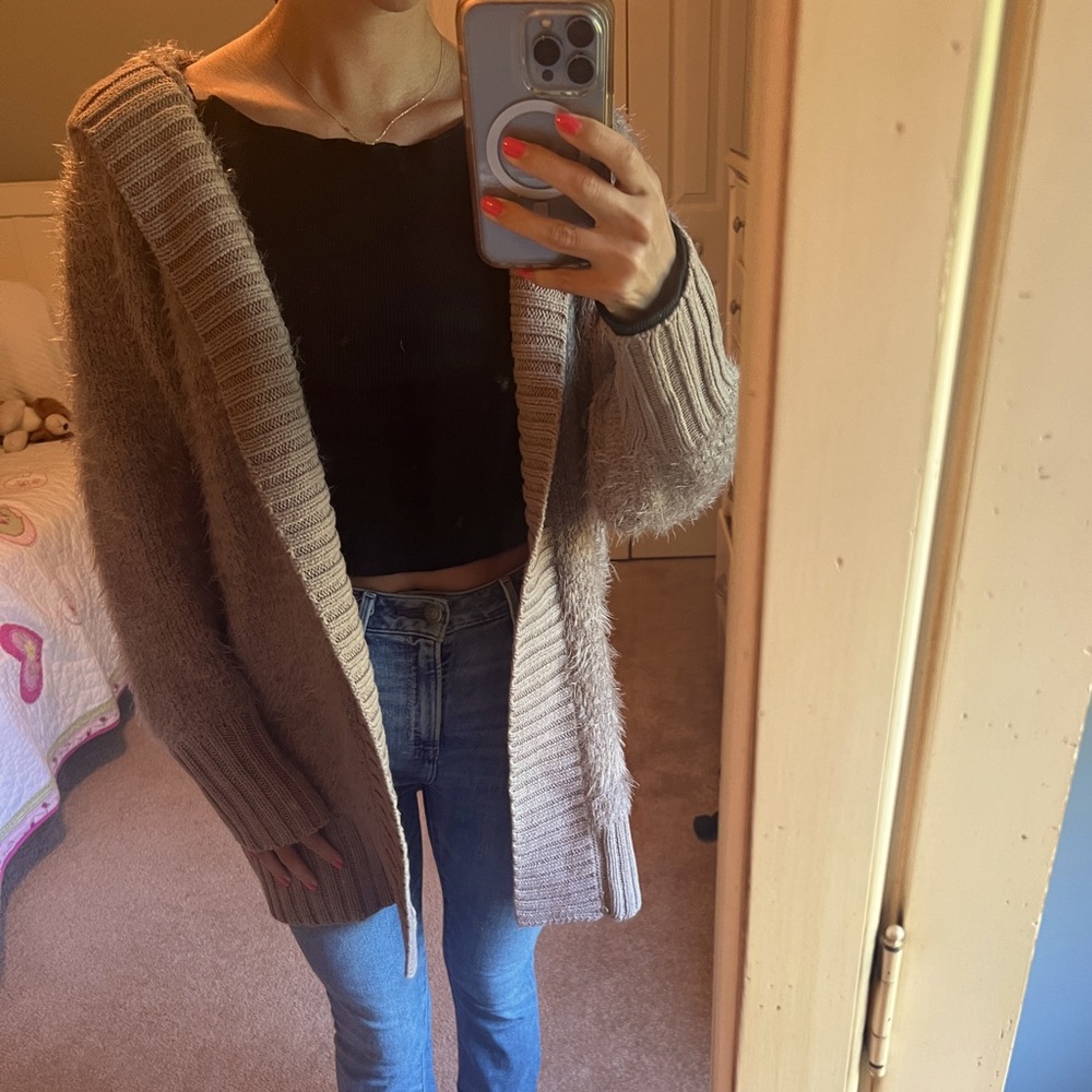 Hooded Cardigan Express